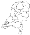 Netherlands province borders